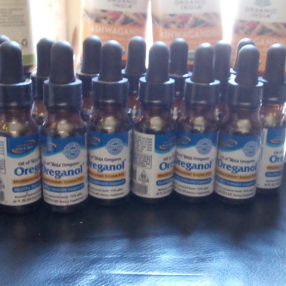 Blue and Black Skincare Oil